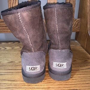 Dark Brown Short UGG Boots